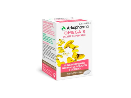 Arkopharma Arkocaps Omega 3 Fish Oil 100 Capsules 