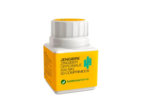 Botánicapharma Gingembre 500mg 50 Comprimés 