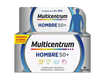 Multicentrum Men 50+ 90 Comprimés