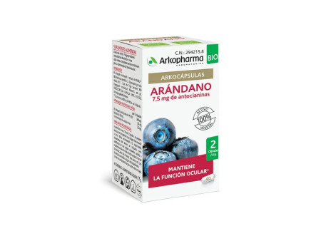 Arkopharma Arkocapsulas Myrtille Bio 40 Capsules