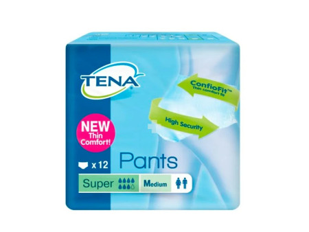 Tena Pants Super Medium 12U 