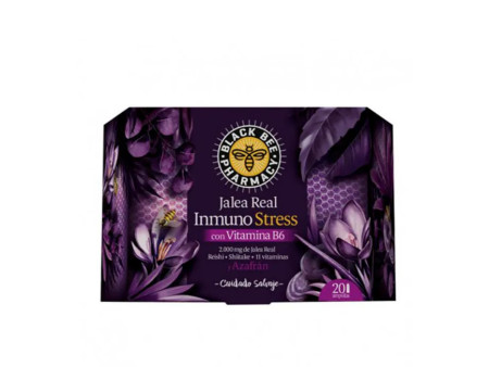 Black Bee Gelée Royale Immuno Stress 20 Ampoules