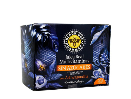 Black Bee Gelée Royale Multivitamines 20 Flacons 10ml 