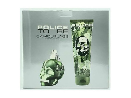 Police To Be Camouflage Eau De Toilete Vaporisateur 40ml Coffret 2 Produits