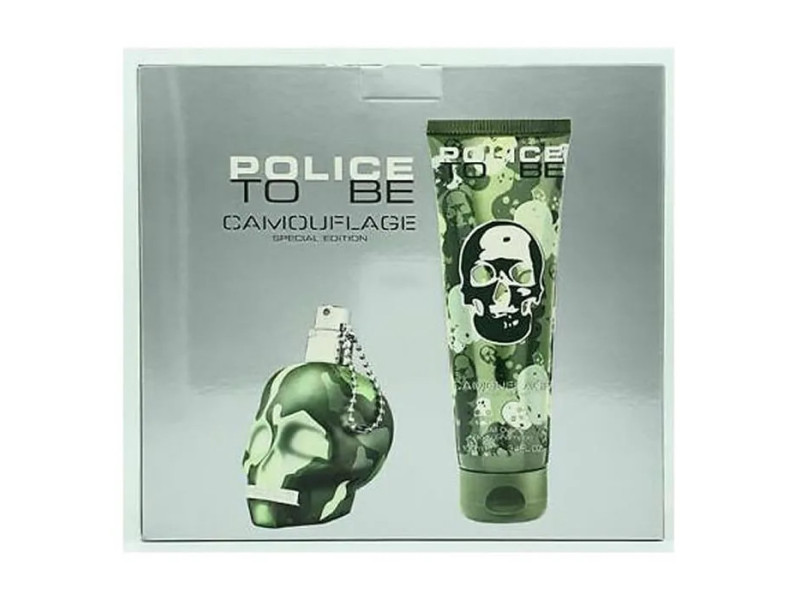 Police To Be Camouflage Eau De Toilete Vaporisateur 40ml Coffret 2 Produits