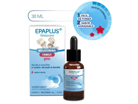 Epaplus Sleep Gouttes De Mélatonine Family  30ml