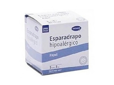 Hartmann Sparadrap Hypoallergénique Papier 5m x 2,5cm