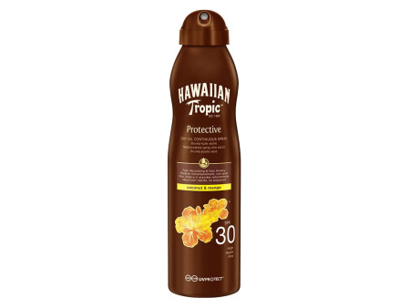 Hawaiian Tropic Coconut y Mango Aceite Spf30 180ml Spray
