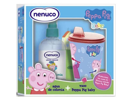 Nenuco Peppa Pig Eau De Cologne Vaporisateur 240ml Coffret 2 Produits