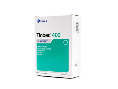 Tiobec 400 40 Comprimés
