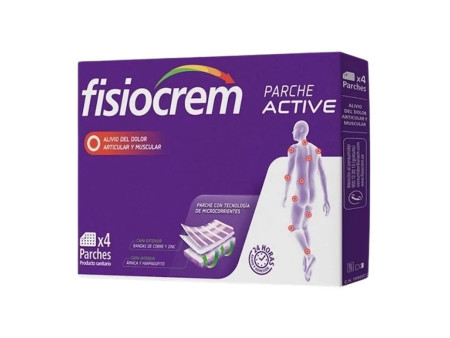 Fisiocrem Active Plaque 4 Unités