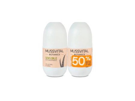 Mussvital Botanics Deo Sensible 75ml Set 2 Unites