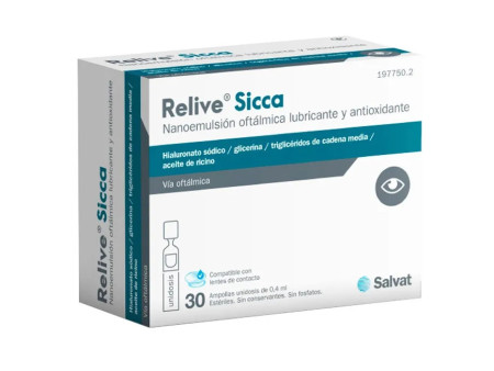 Relive Sicca 30 Ampoules