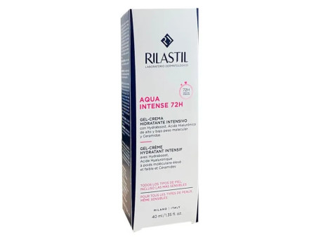 Rilastil Aqua Intense 72H Gel Intensive Moisturizing Cream 40ml
