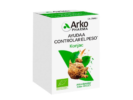 Arkogélules Glucomannane 80 Capsules