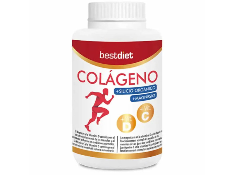 Best Diet Collagen+Organic Silicon+Magnesium 120 Tablets