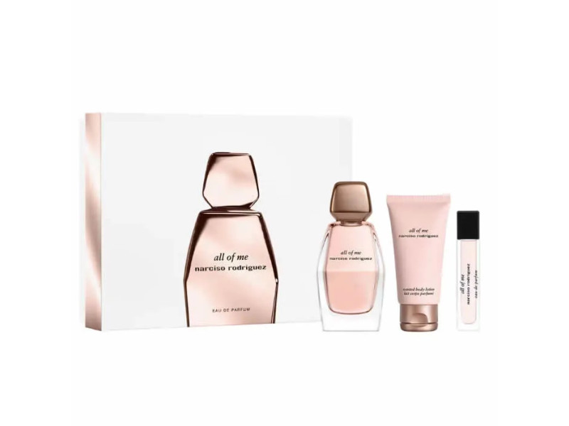 Narciso Rodriguez All Of Me Eau De Parfum Spray 90ml Coffret 3 Produits