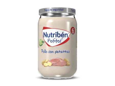 Nutribén Poulet avec Pommes de Terre Pot 235 g