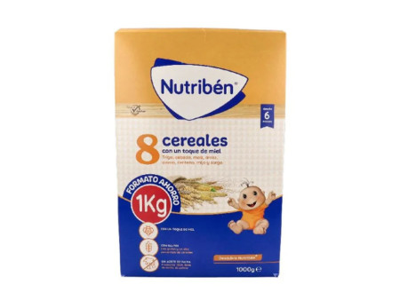 Nutribén 8 Céréales avec Miel 1 kg
