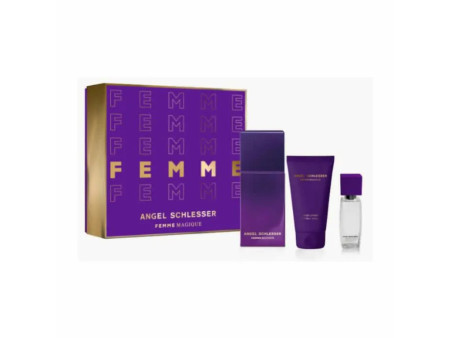 Angel Schlesser Femme Magique Eau De Toilette Vaporisateur 100ml Coffret 3 Produits