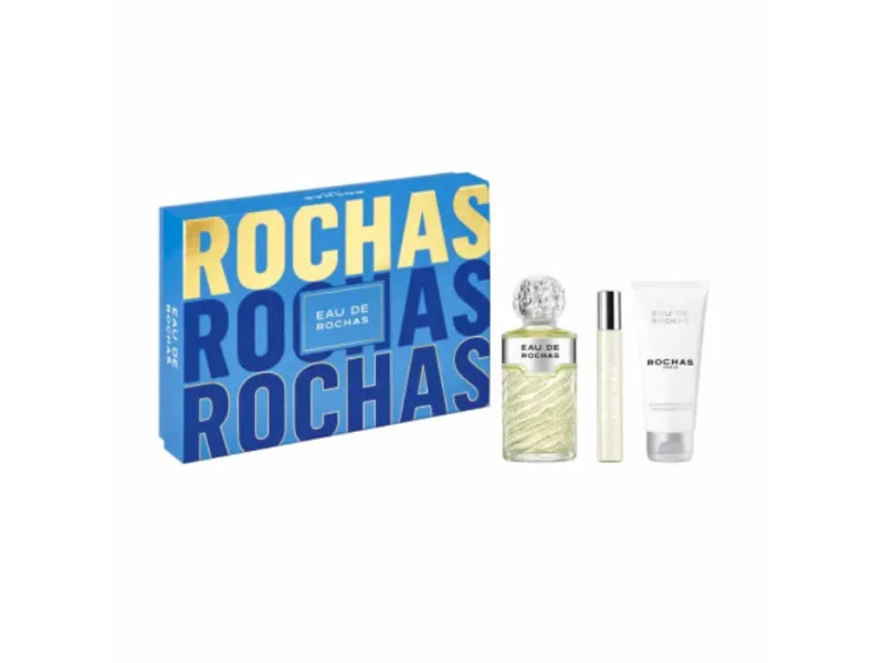 Rochas Eau De Rochas Eau De Toilette Vaporisateur 100ml Coffret 3 Produits