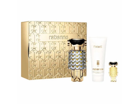  Paco Rabanne Fame Eau De Parfum Vaporisateur 80ml Coffret 3 Produits
