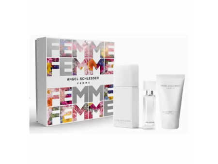 Angel Schlesser Femme Eau De Toilette Vaporisateur 100ml Coffret 3 Produits