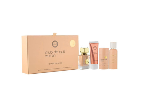 Armaf Club Denuit Woman Eau De Parfum 55un Spray Hair Mist 55ml Desodorante Stick 75ml Crema De Manos 50ml
