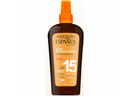 Instituto Español Intensive Tainning Oil Spf15 Spray 250ml