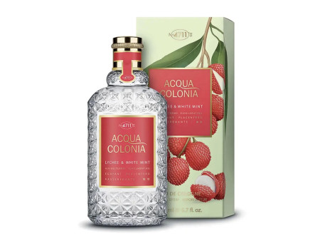 4711 Lychee y White Mint Eau De Cologne 100ml Spray