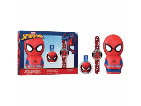 Marvel Spiderman Eau De Toilette Spray 50ml Coffret 3 Produits