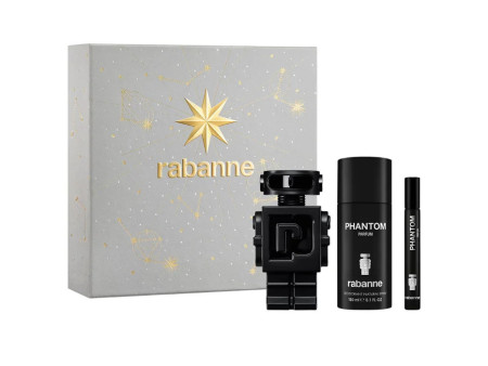 Rabanne Phantom Eau De Parfum Spray 100ml Coffret 3 Produits