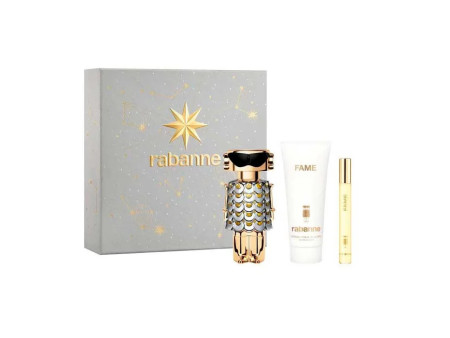 Paco Rabanne Fame Eau De Parfum Vaporisateur 50ml Coffret 3 Produits