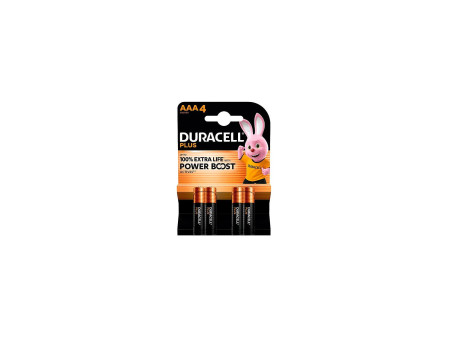 Duracell Plus Aaa Pack 4 Pilas Lr3