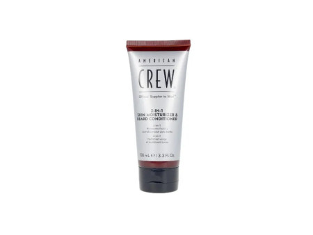 American Crew 2 en 1 Hydratant Pour Le Visage Et Revitalisant Pour Barbe 100ml