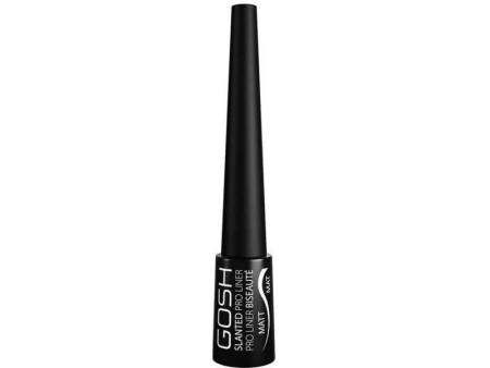 Gosh Slanted Pro Liner Eyeliner 002-Matte Black 3ml