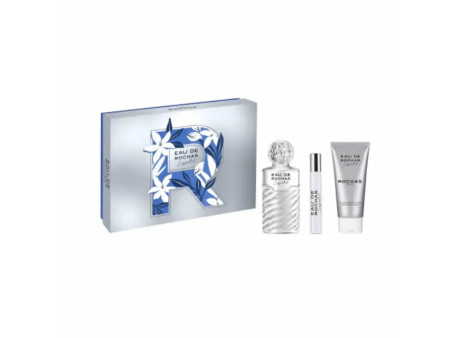 Rochas Eau de Rochas L'Essentiel Eau de Parfum Vaporisateur 100ml Coffret 3 Produits