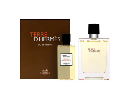 Hermès Terre D´Hermes Eau De Toilette Vaporisateur 100ml Coffret 2 Produits