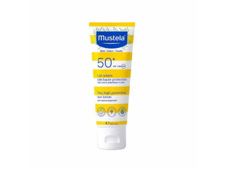 Mustela Baby Spf50+ Lait Solaire Très Haute Protection Spécial Visage 40ml