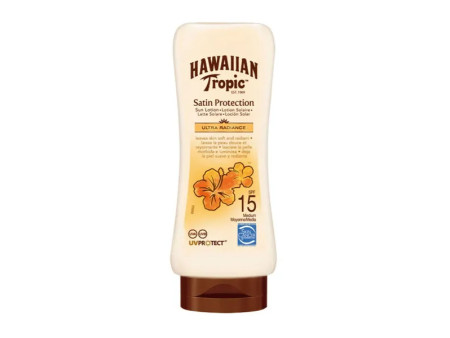Hawaiian Tropic Satin Protection Ultra Radiance Lotion Solaire Spf15 180ml