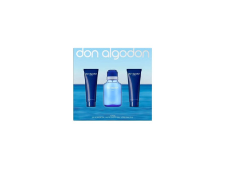 Don Algodón para Hombre Eau de Toilette Spray 100ml Set 3 Pieces