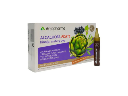 Arkopharma Arkofluido Artichaut Forte 20 Ampoules 