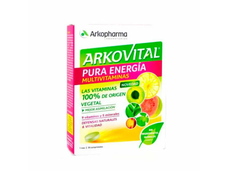Arkopharma Arkovital Pure Multivitamins 30 Comprimés