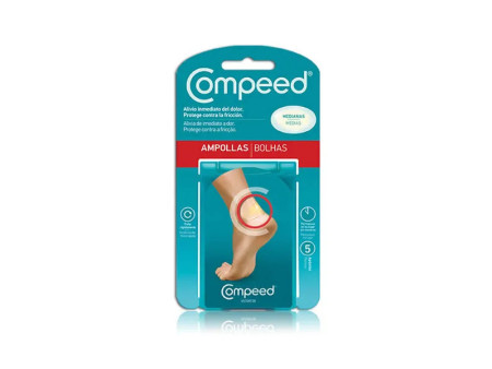 Compeed Pansement Ampoules Moyen Format 5 Unités