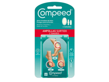 Pansements Ampoules Assortiment 5 Unités