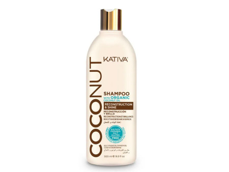 Kativa Coconut Shampoo Reconstruction & Shine 500ml