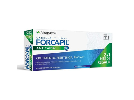 Arkoharma Forcapil Anti-Chute de Cheveux 90 Capsules